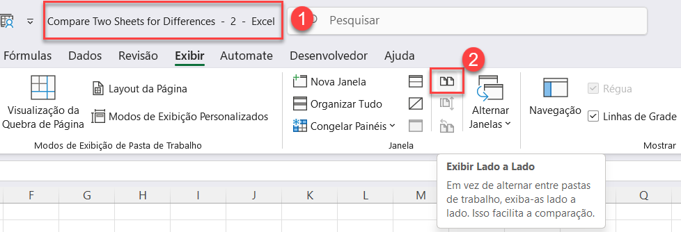 compare duas planilhas 2