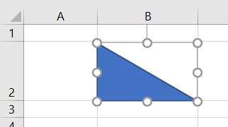 dessiner triangle cellule