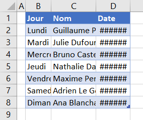 excel ajuster cellule non ajuste