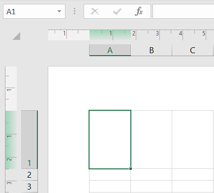 excel taille cellule hauteur 2cm resultat