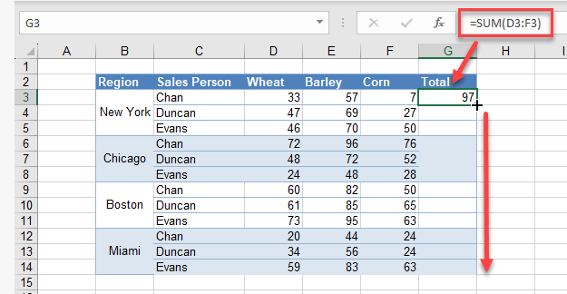 fix merge copy formula down