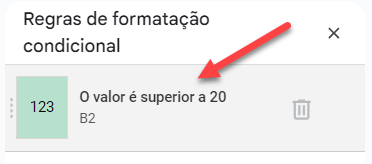 formata condicional varias linhas 17