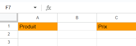 google sheets copier format resultat