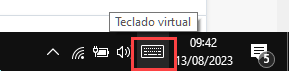 icone teclado virtual