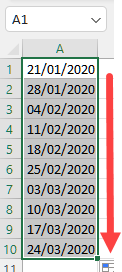 preenchimento padrão diferente resultado