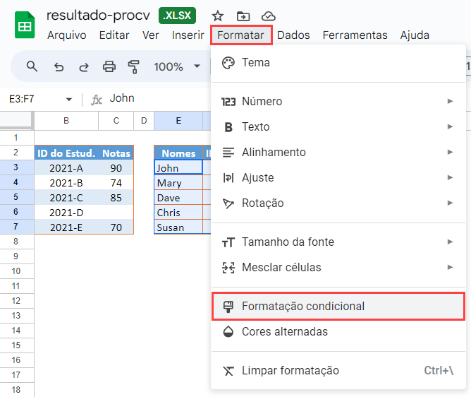 resultado procv 18