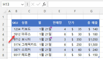 삭제된 메모 확인