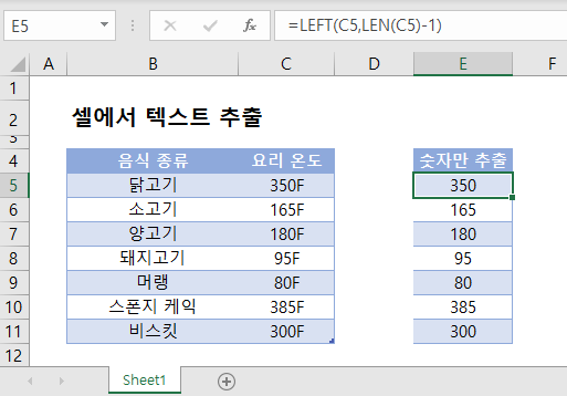 셀에서텍스트추출 인트로