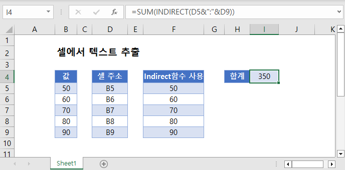 셀텍스트추출 인트로