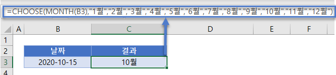 월이름추출 CHOOSE MONTH