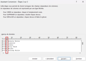 Diviser une Cellule en deux Colonnes ou Plus dans Excel et Google ...