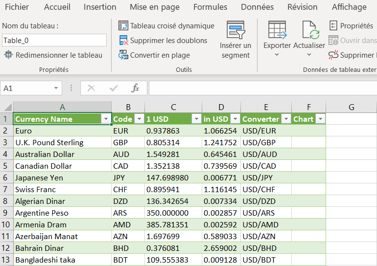 excel importer html final