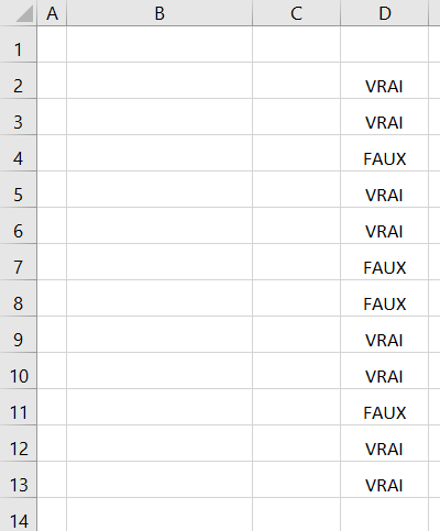 excel supprimer case plusieurs apres