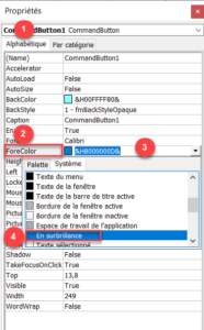 Comment Changer la Couleur d'un Bouton de Contrôle ActiveX Dans Excel ...