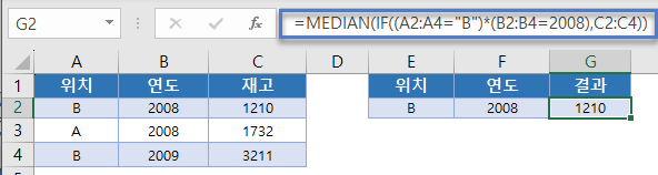 중앙값 최종수식