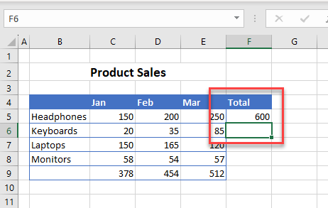 formulas copy sum