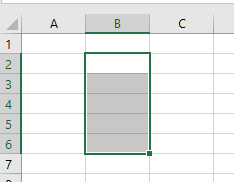 formula multiple cells select