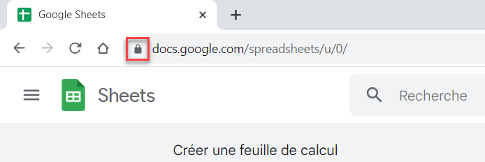 google sheets vider cache cadenas