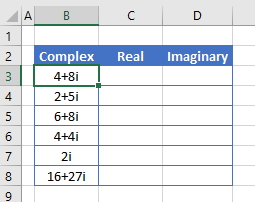 imaginary math complex