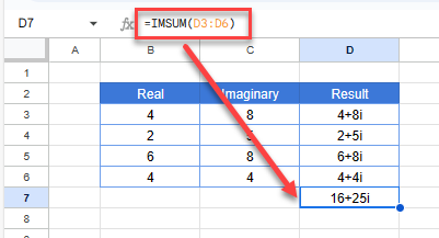 maths gs imsum result