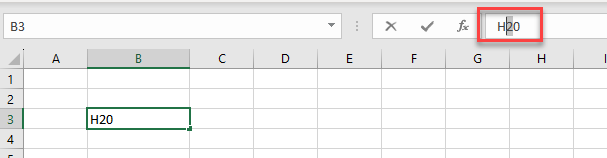 shortcut formats select text in cell subscript
