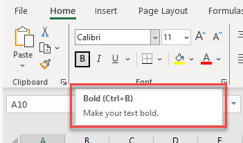 ribbon tooltip