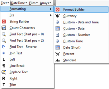 open format builder