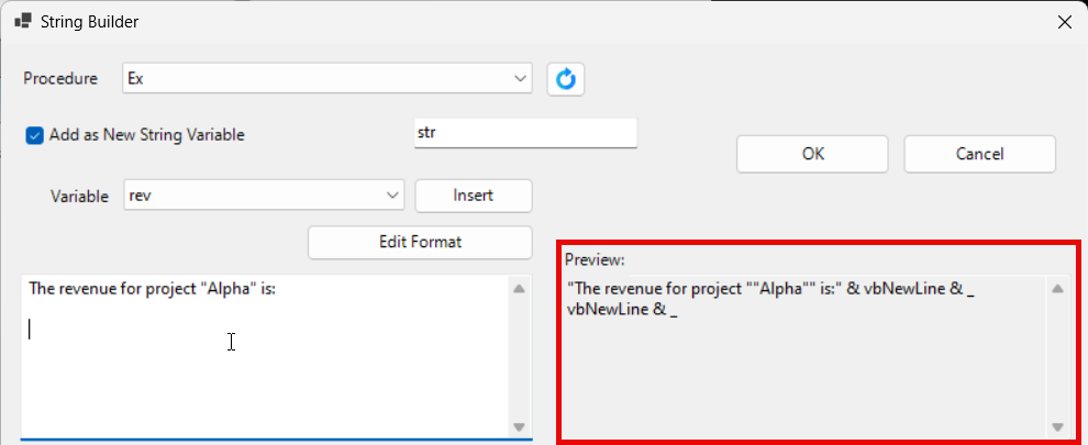 preview text