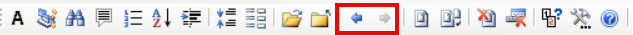 vba back forward buttons