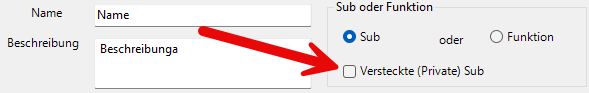 vba code module
