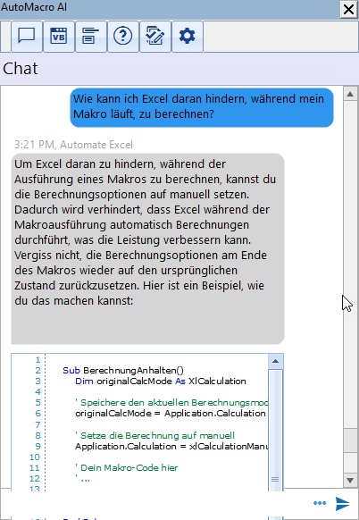 ai vba help bot