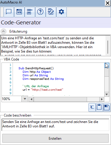 ai vba code generator