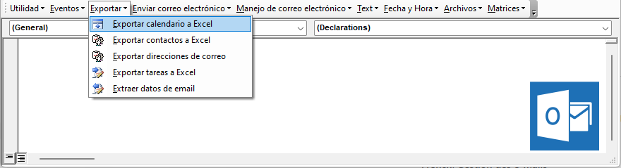 outlook vba code library