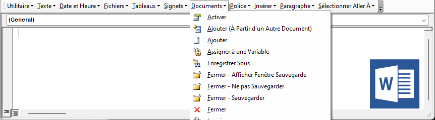 word vba code library