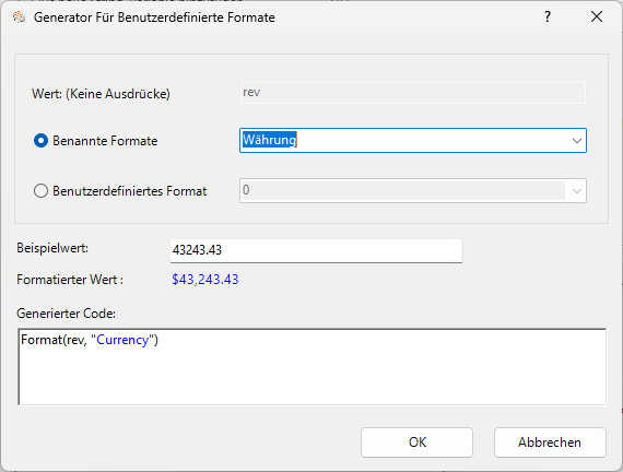 format builder