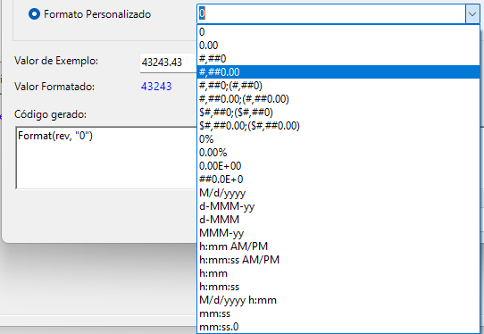 custom number formats