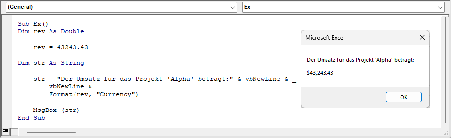 string builder output