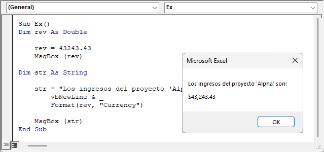 string builder output