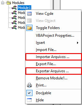 mass import export modules