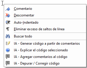 right click vba tools