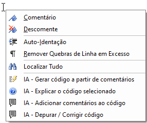 right click vba tools