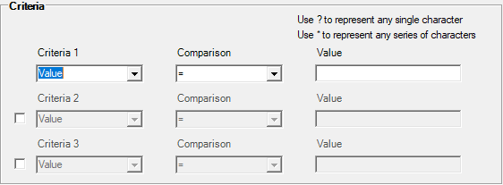 vba code builder criteria