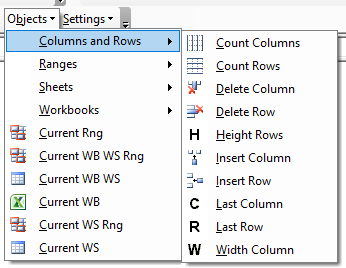 vba code library columns rows