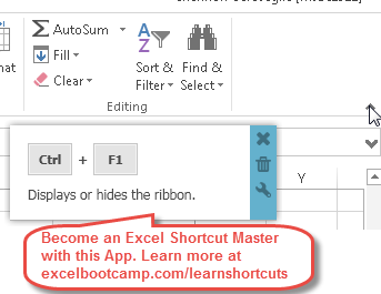Expand Or Collapse Ribbon