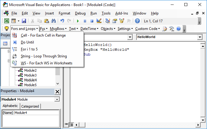 VBA for Beginners