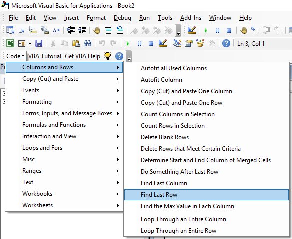 VBA Add-in For Beginners